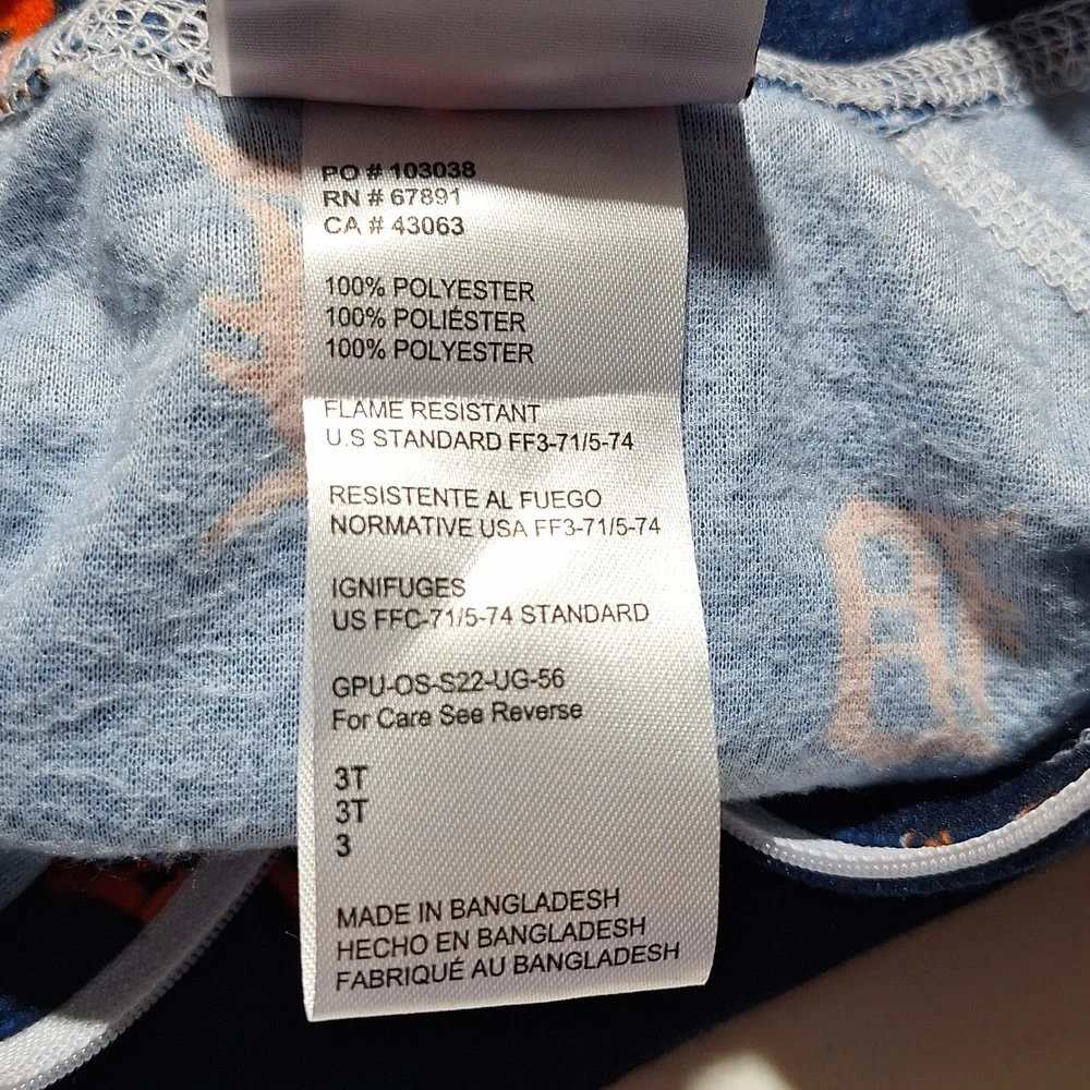 Genuine Merchandise Detroit Tigers Sleepwear/Romper 3T - Picture 9 of 15